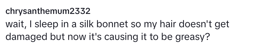 TikTok comment